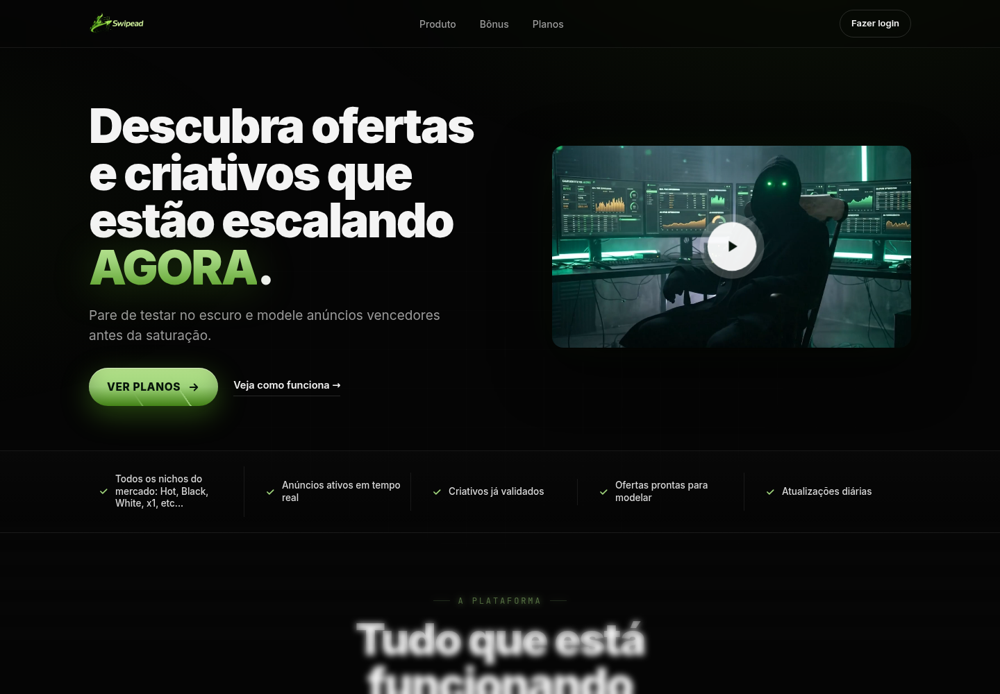 Home em produção